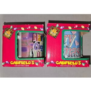 Garfield's Collectible Mug (set of 2)